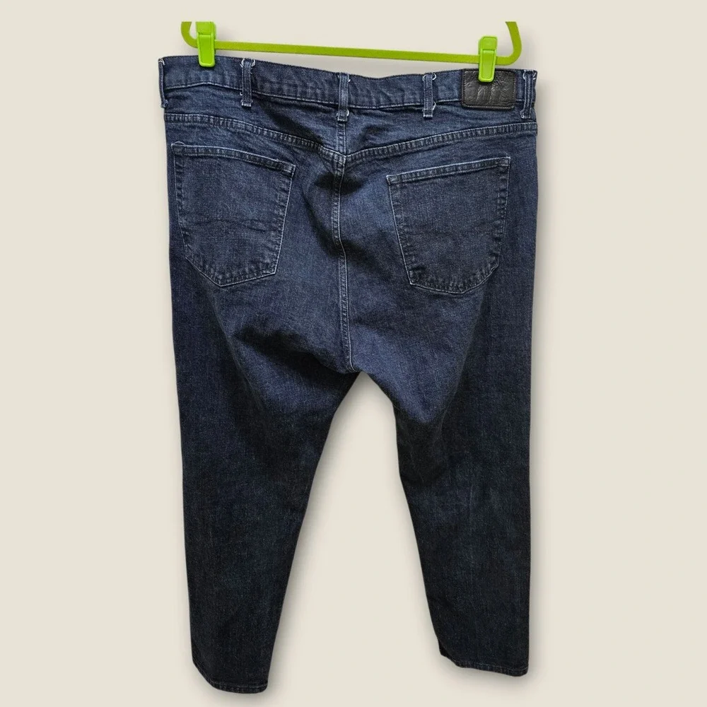 Polo Ralph Lauren Men's Relaxed Fit Denim Jeans Sz 44x30 Dark Wash‎ Cotton Blend